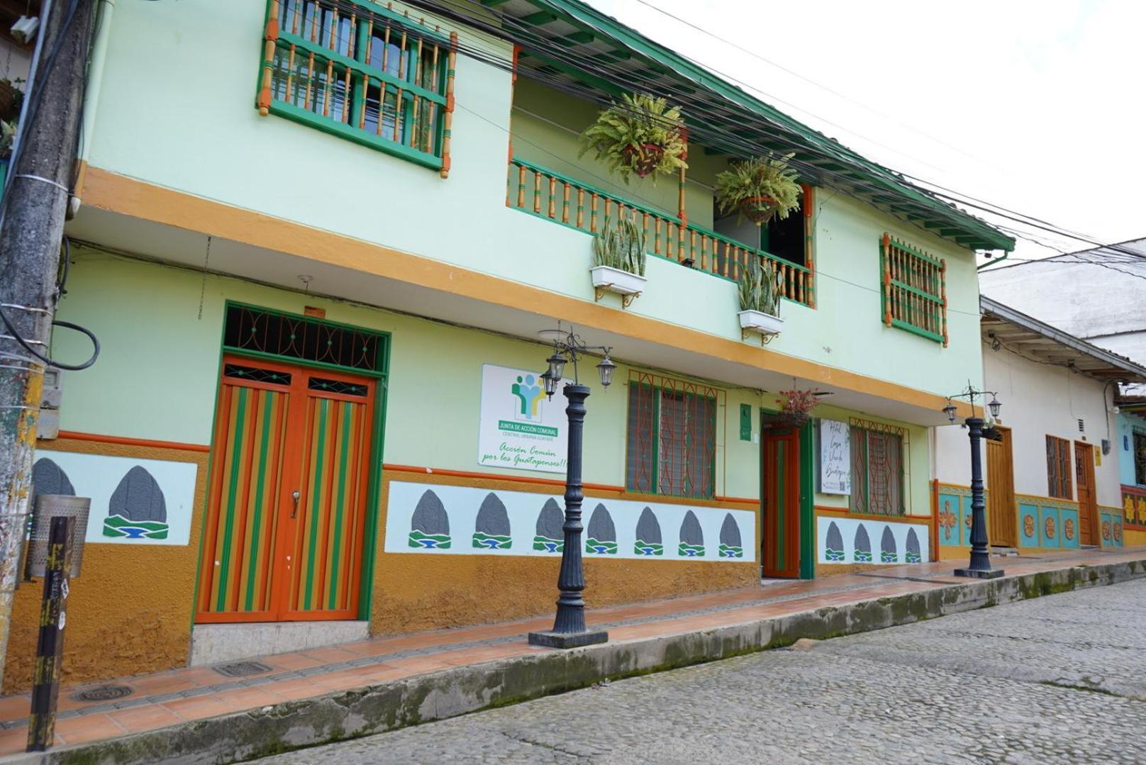 Hotel Casa Verde Guatape Bagian luar foto