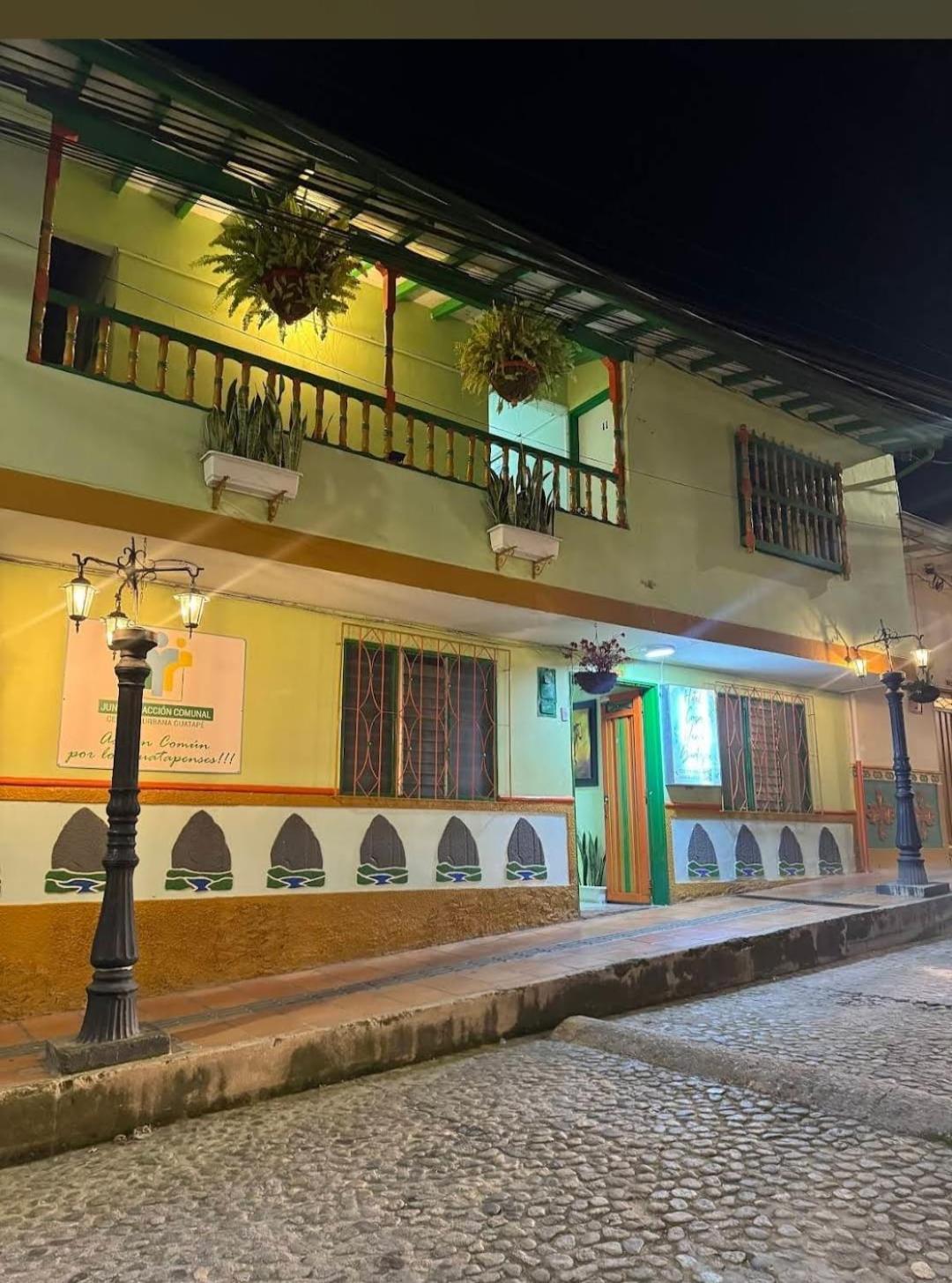 Hotel Casa Verde Guatape Bagian luar foto